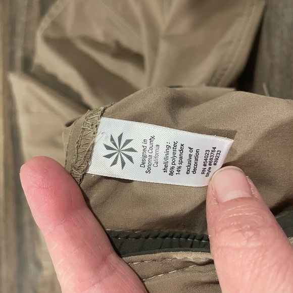 Athleta Olive and Tan Skirt - Picture 6 of 6